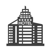 Hotel Icon Symbol Zeichen vektor