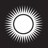 Sun Icon Symbol Zeichen vektor