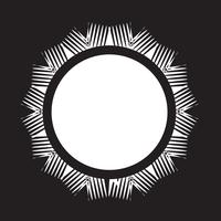 Sun Icon Symbol Zeichen vektor