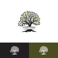 Baum-Logo-Design vektor