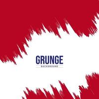 roter und blauer moderner Grunge-Thumbnail-Hintergrund vektor