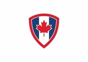 Ahornschild kanadische Symbol Logo Symbol Design Inspiration vektor