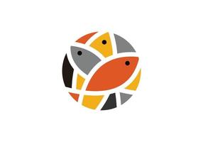 fisk logotyp ikon symbol design inspiration vektor