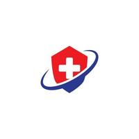 logotyp formgivningsmall för sjukvård - vektor logotyp