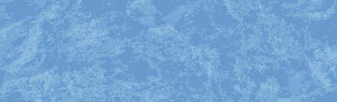 blå panoramautsikt abstrakt texturerad mörk grunge bakgrund - vektor