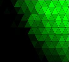 Grüner quadratischer Gitter-Mosaik-Hintergrund, kreative Design-Schablonen vektor