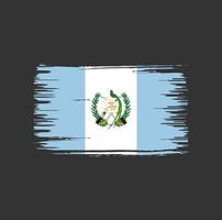 guatemala flagga borste design. National flagga vektor