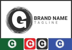 kreative g-brief-logo- und symbol-design-vorlage vektor