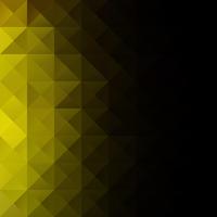 Yellow Grid Mosaic bakgrund, kreativa design mallar vektor