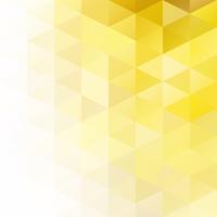 Yellow Grid Mosaic bakgrund, kreativa design mallar vektor