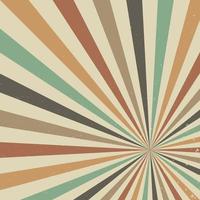 abstrakter Vintager Retro-Sunburst-Hintergrund vektor