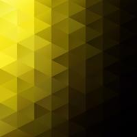 Gelber Gitter-Mosaik-Hintergrund, kreative Design-Schablonen vektor