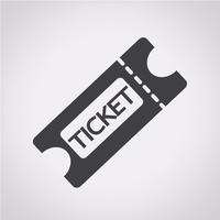 Ticket Symbol Symbol Zeichen vektor