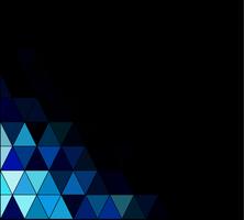 Blue Square Grid Mosaic bakgrund, kreativa design mallar vektor