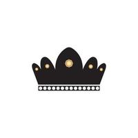 Königlicher König, Königin, Prinzessin, Krone, Vektor, Symbol, Elemente, Logo, Hintergrund vektor