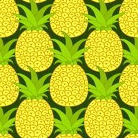 Nahtloses Muster der Ananas. Tropischer Hintergrund. Vektor-illustration.Ready For Your Design, Grußkarte vektor