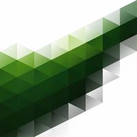 Green Grid Mosaic bakgrund, kreativa design mallar vektor