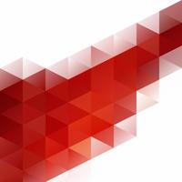 Red Grid Mosaic bakgrund, kreativa design mallar vektor