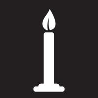 Kerze Symbol Symbol Zeichen vektor