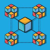 Blockchain Cubes Digitale Sicherheitstechnik