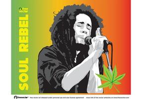Bob Marley-Vektor