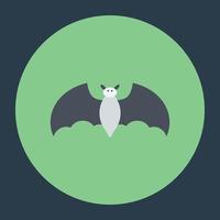 halloween bat koncept vektor