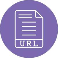 url-ikonstil vektor