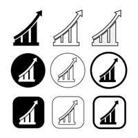 Einfacher Satz des Diagramm- und Diagrammsymbols vektor