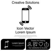 Handy-Icon-Vektor eps 10 vektor