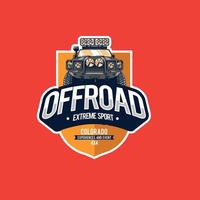 Offroad-Logo-Vorlagendesign vektor