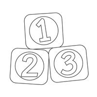 123 Blocks-Symbol