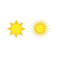 solen ikon. solen ikon vektor. ljusstyrka ikon vektor