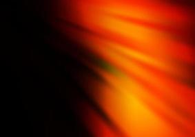 mörk orange vektor abstrakt suddig bakgrund.