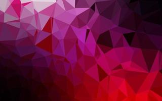 hellviolette, rosafarbene polygonale Vektorvorlage. vektor