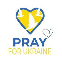 stödja ukrainsk vektordesign, fred för ukraina, be för ukraina vektor