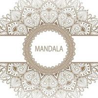 mandala mönster design vektor