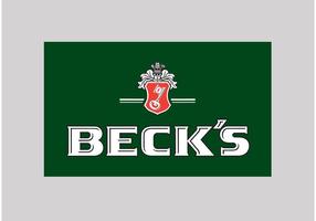 Becks logotyp vektor