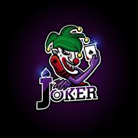 joker esport logo vektor