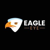 eagle eye logotyp gratis design vektor