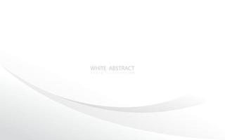 abstrakter geometrischer weißer und grauer Steigungshintergrund. moderner und minimaler hintergrund der weißen elemente. Vektor-Illustration vektor