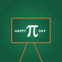 Happy International Pi Day Design vektor