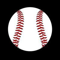 Baseball-Vektor-Design vektor