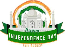 Happy India Independence Day vektor