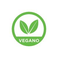 Vegane Vektor Icon.