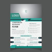 kreatives Business-Flyer-Design vektor