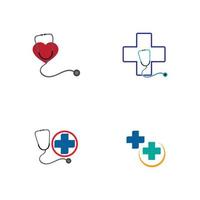 medizinische logo-illustration vektor