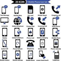 Handy-Icon-Set vektor