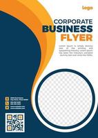 moderner Corporate Business Flyer vektor