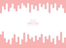 Abstrakter moderner Hintergrund der rosa lebenden korallenroten Farbstreifenlinie geometrisches Muster. Verwendung für Plakat, Broschüre, Anzeige, Kunstdesign. vektor