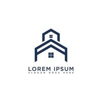 Immobilien-Logo-Design vektor